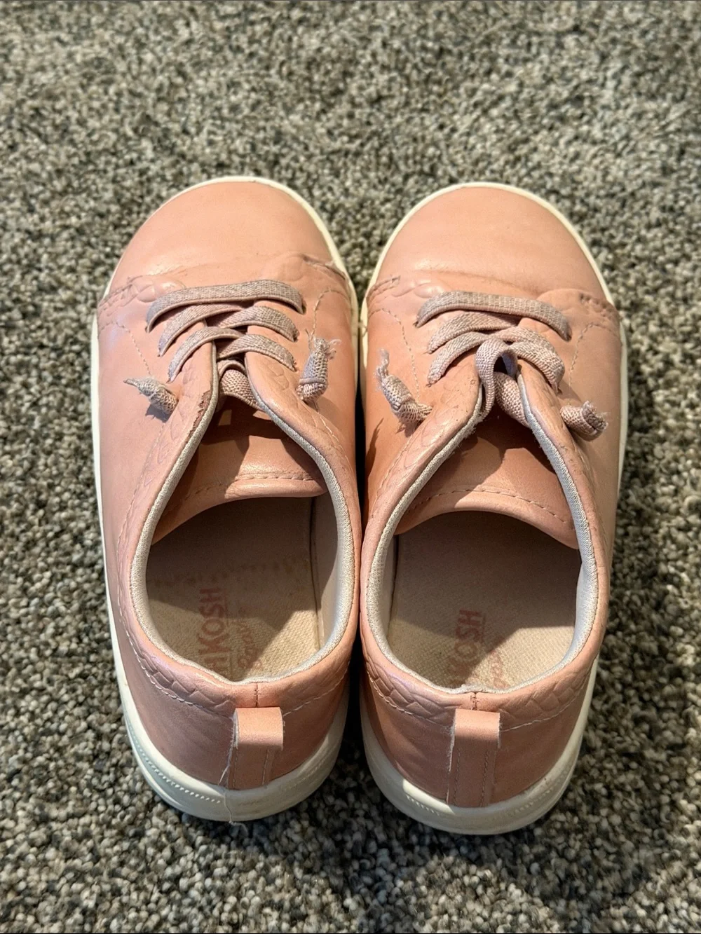 Oshkosh Kids Pink Casual Sneakers Size 13